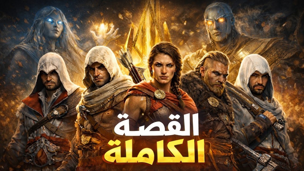 قصة اساسنز كريد كاملة بالترتيب الزمني⏳[كل الاجزاء]| Assassin's Creed