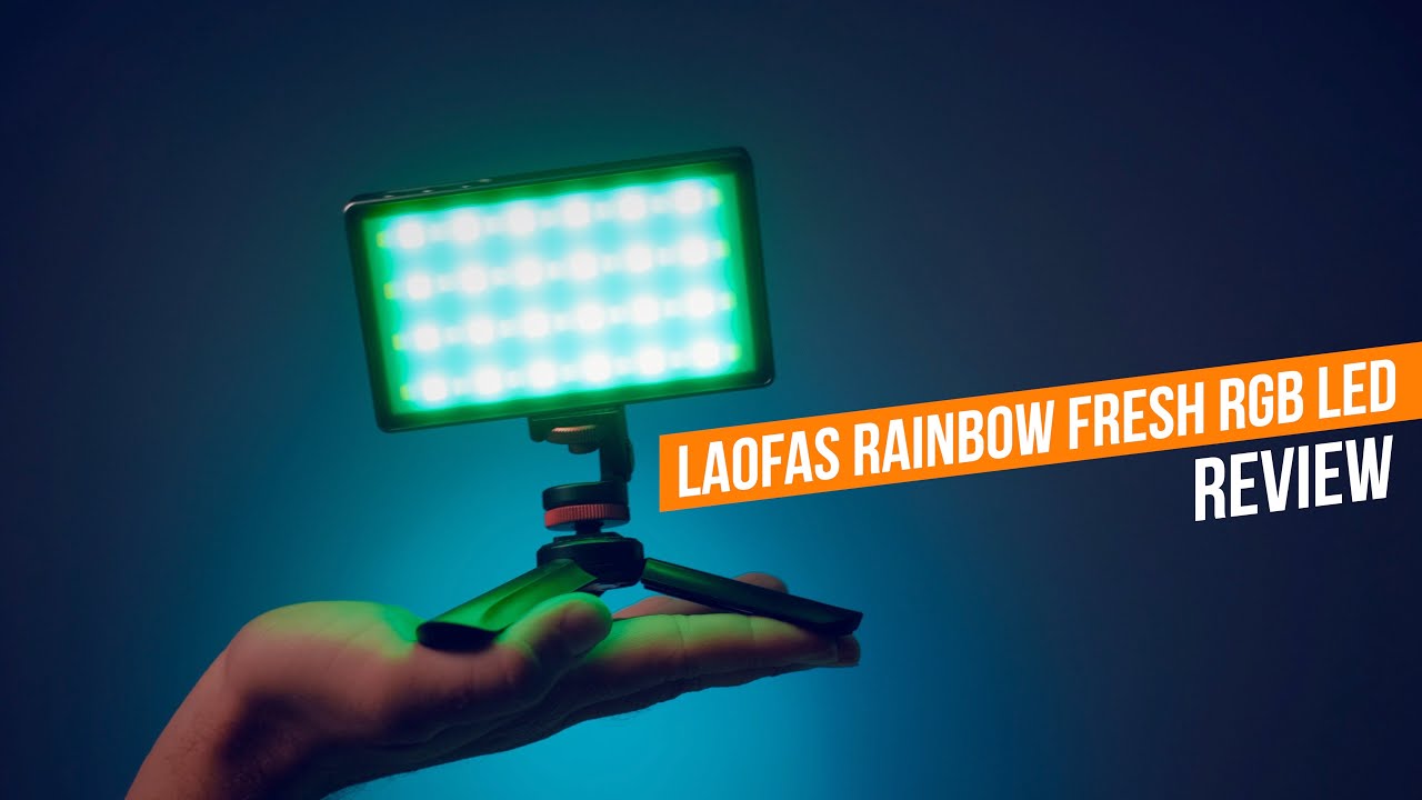 ⁴ᴷ Laofas Rainbow LED Light Review