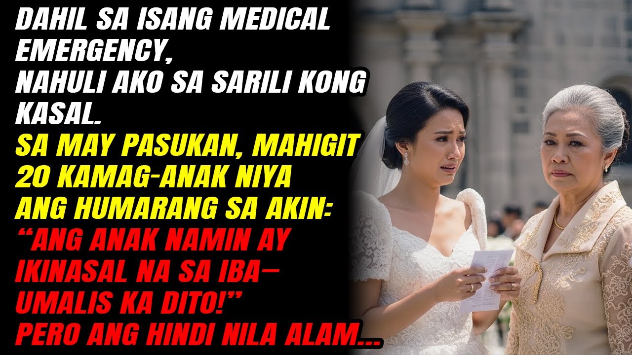 Dahil sa Medical Emergency🚨 Nahuli sa Kasal👰 Pamilya: “May Iba Na Siya”… Pero Hindi Alam