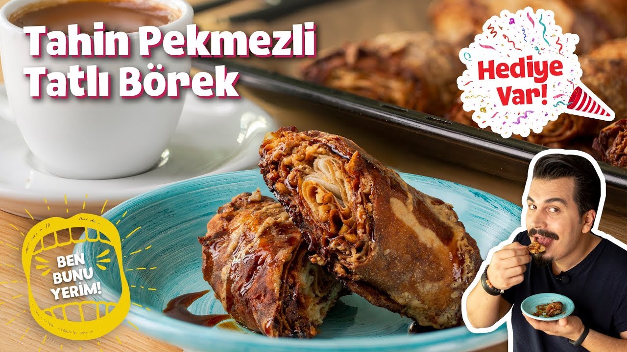Komşuları Kapıya Dizecek Tahin Pekmezli Tatlı Börek Tarifi | #BenBunuYerim 22