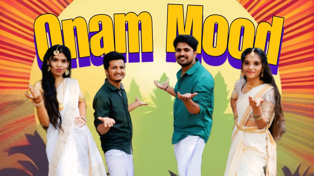 Onan mood dance video | Sahasam | Onam easy dance video | Onam special dance 