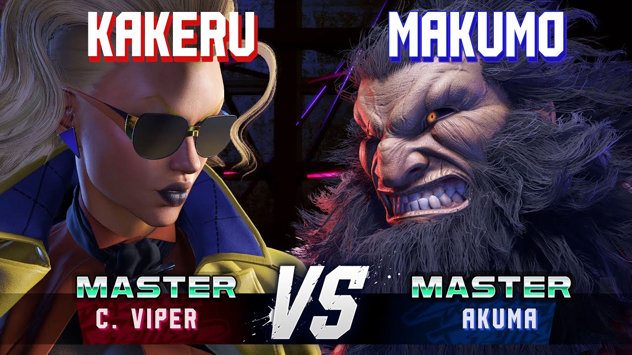 SF6 ▰ KAKERU (C.Viper) vs MAKUMO (Akuma) ▰ High Level Gameplay