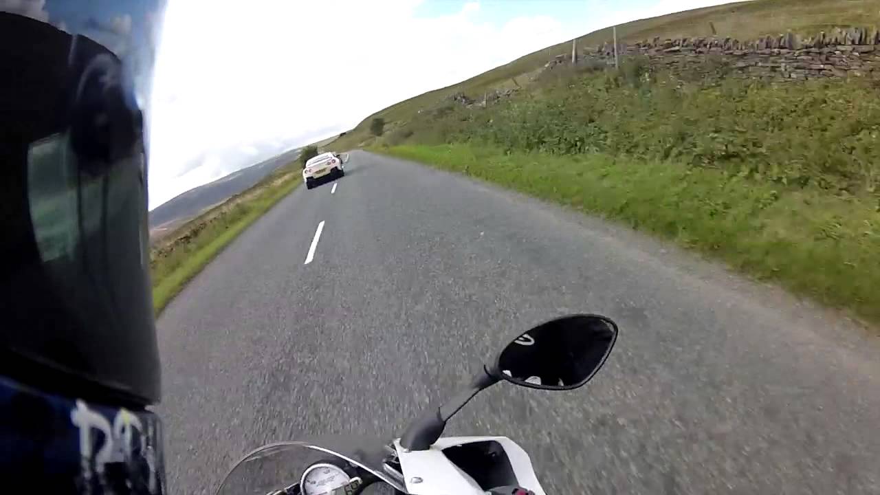 S1000rr v Nissan GT-R hartside to Alston