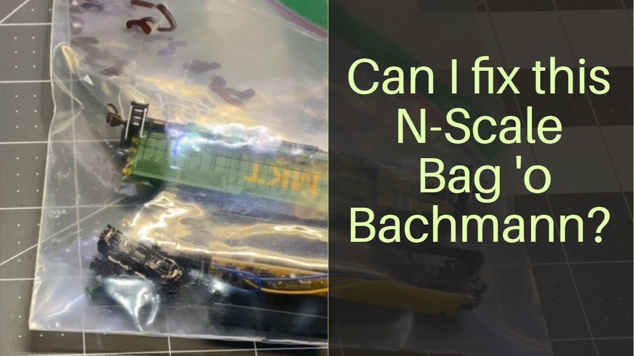 A subscriber sent in this Bachmann in bits. Can I figure it out?  Trains with Shane Ep 117