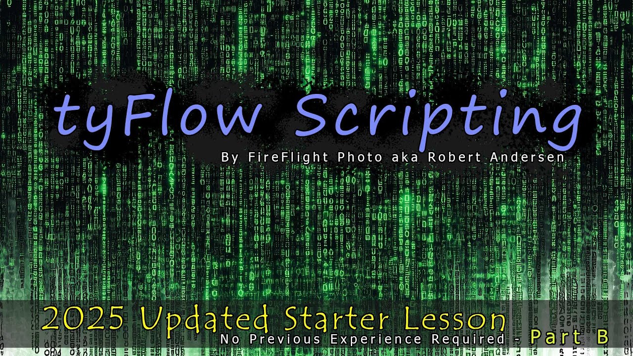 tyFlow Scripting - New 2025 Series Part B