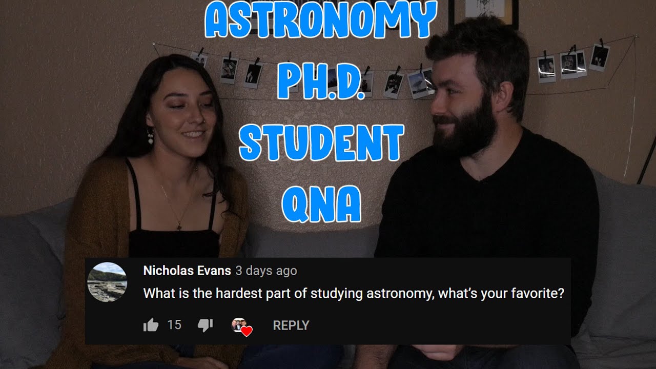 Astronomy Ph.D. Student QnA
