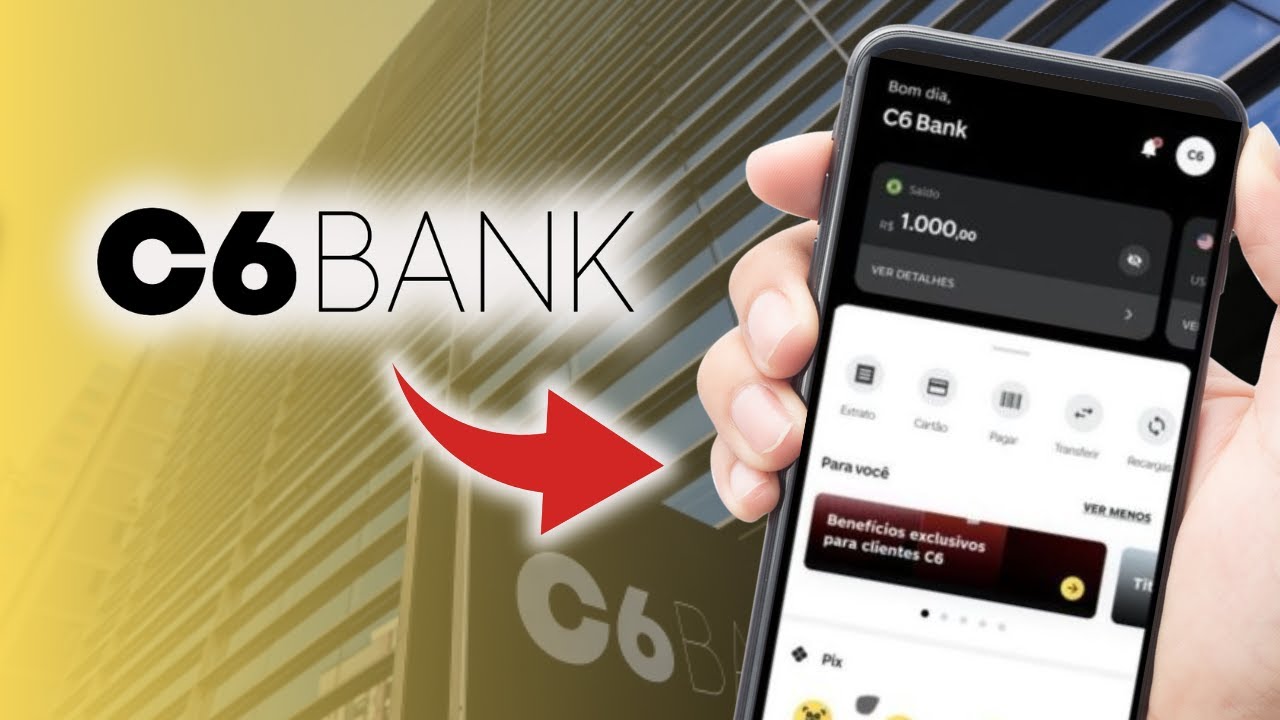 Como ativar o acesso ao telefone no APP C6 Bank