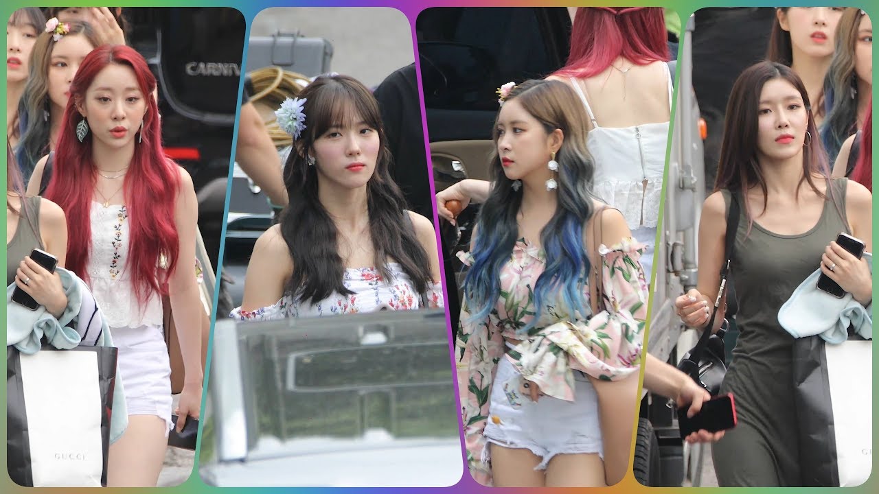 [4K] 190630 우주소녀 직캠 (WJSN) - 인기가요 퇴근길 @인가가요 퇴근길/Fancam By 쵸리(Chori)