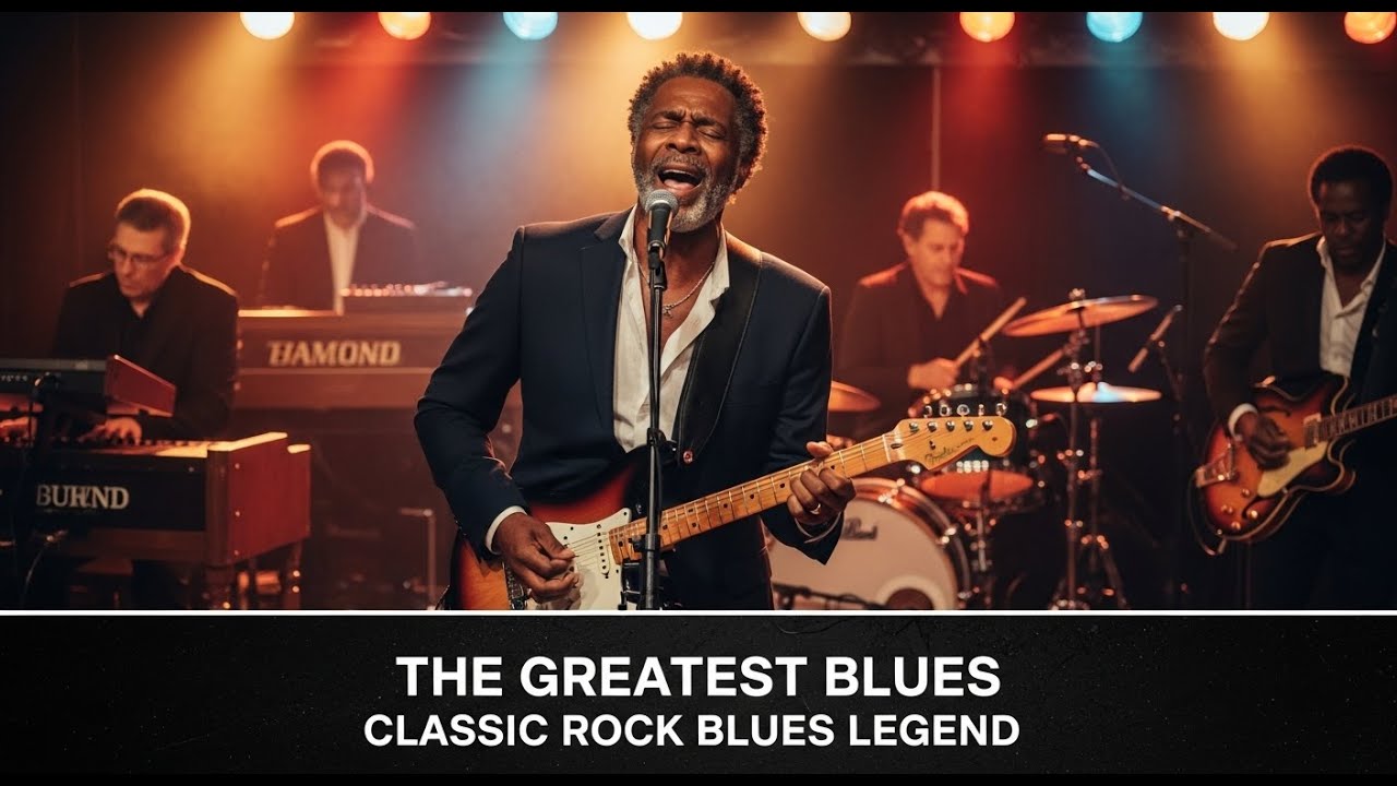 Eric Clapton, ZZ Top, BB King, Jimi Hendrix Inspire Classic Blues Rock with Powerful Guitar Melodies