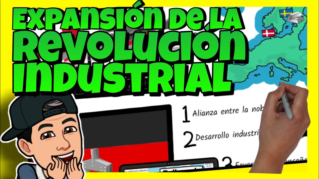 🚂 La EXPANSIÓN de la REVOLUCIÓN INDUSTRIAL: Europa, Estado Unidos Japón y Rusia