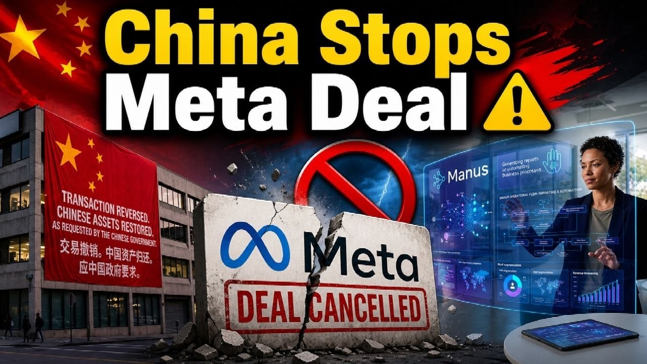 China Blocks ₹19,000 Crore AI Deal 😨 Why Meta Worried?