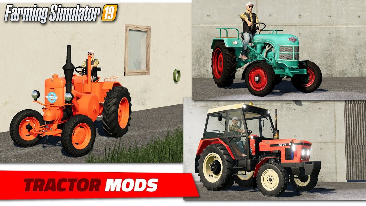 FS19 | Old Tractor Mods (2020-05-30) - review