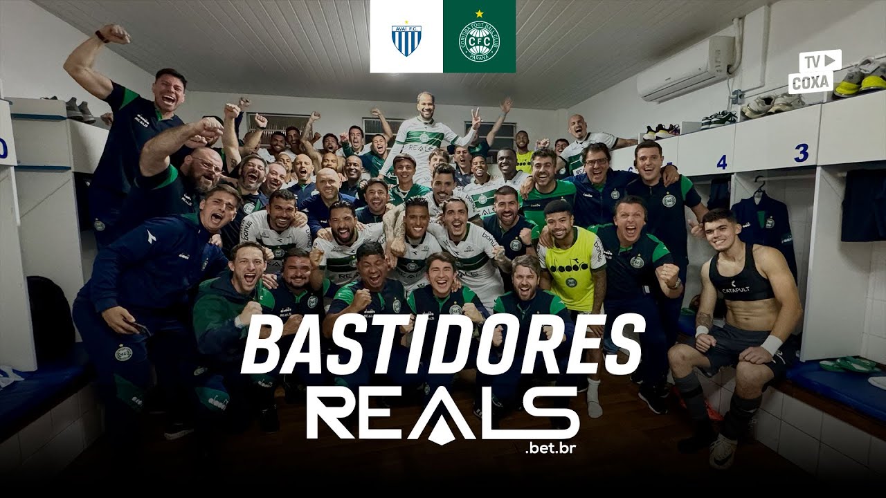 🎥💚 BASTIDORES REALS | Avaí 0x2 Coritiba | Coritiba vence o Avaí na Ressacada.