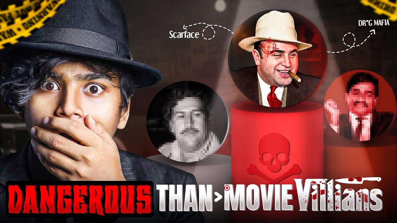 ( Part-1 ) Top 5 Gangsters they are Dangerous than movie villians 💀