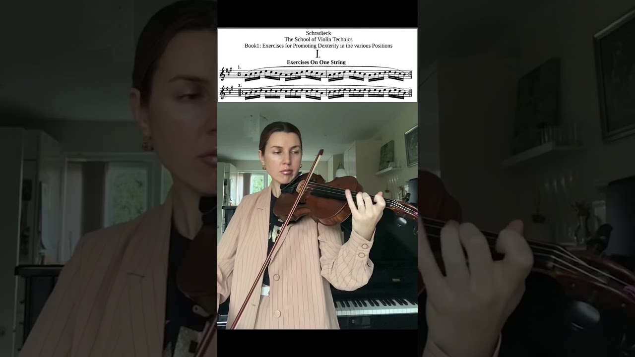 Schradieck, The school of violin technics, Шрадик, упражнения для развития беглости на скрипке