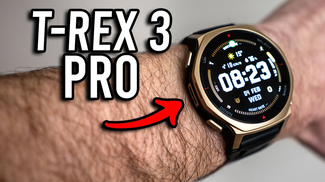 Amazfit T-Rex 3 Pro 44mm Unboxing / Setup (The One to Get?!)