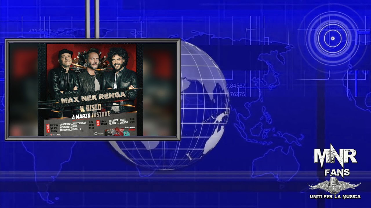 Max Nek Renga - Il Disco (INSTORE TOUR) #MNR (Max Pezzali, Nek, Renga)