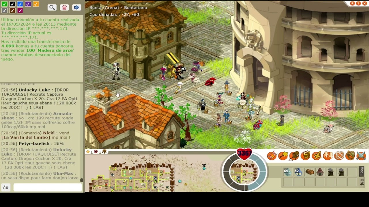DOFUS RETRO - COMO HACER KAMAS - EN MONOCUENTA BUN  2024