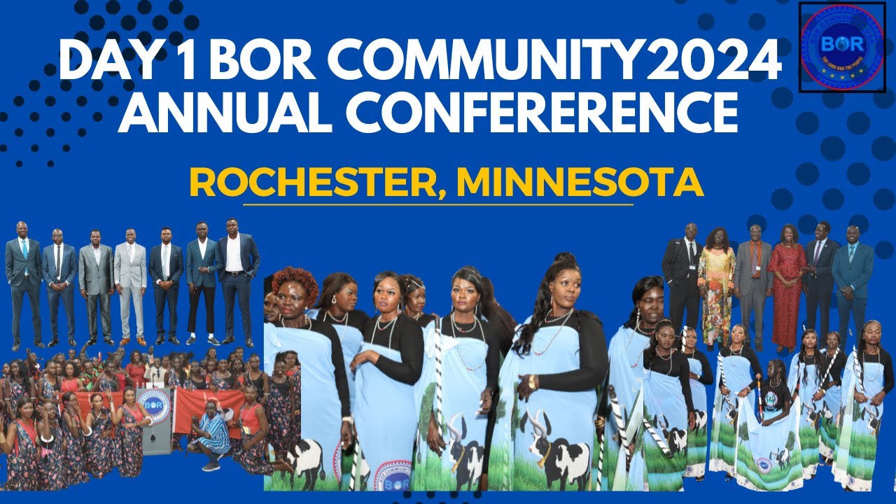 Day 1 of Bor Community - USA 2024 Annual Conference in Rochester, Minnesota.
