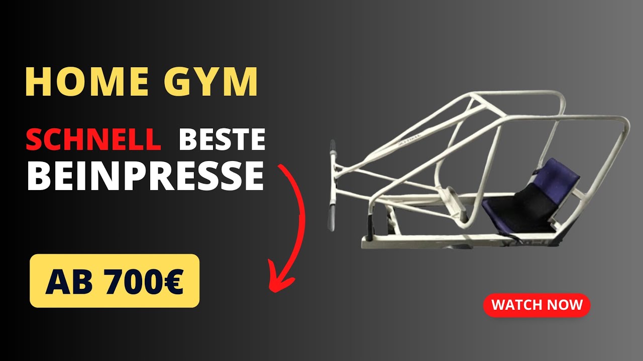 Schnell Beinpresse 💪 Die beste CAR Leg Press fürs Home Gym?
