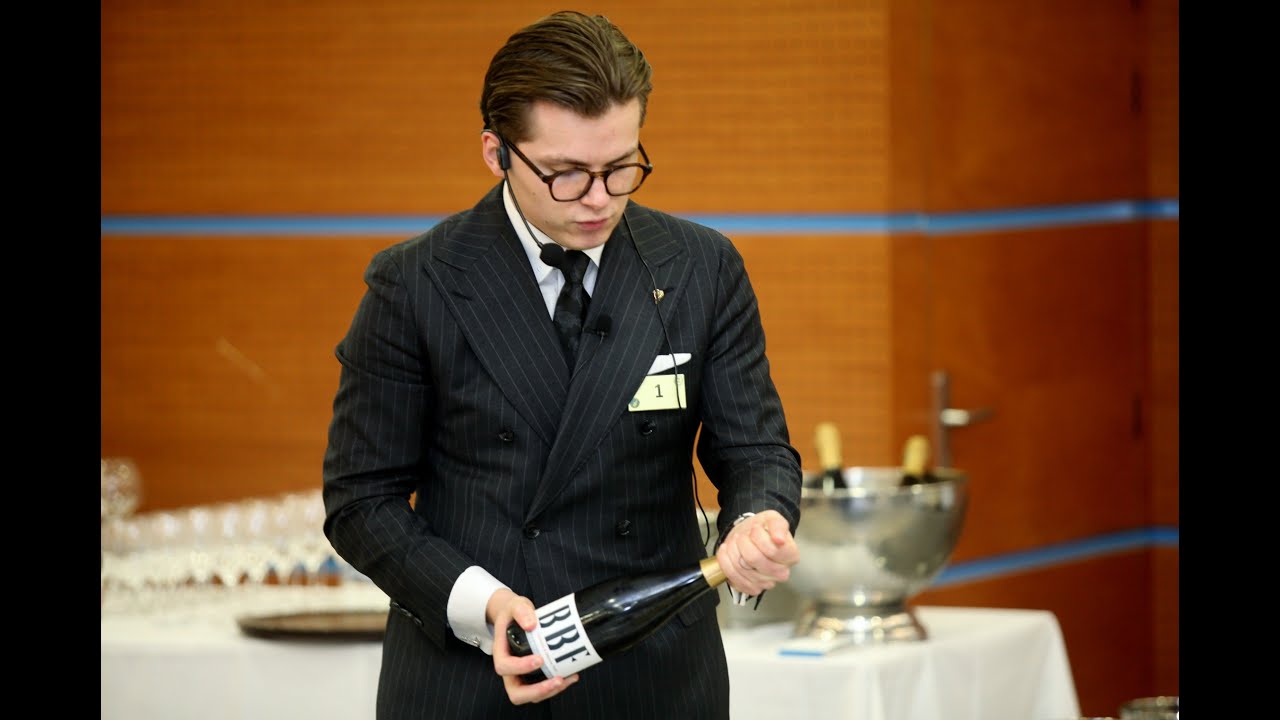Sommellerie Trophée des vins du Jura 2024 - Finale gagnante de Dimitri Roussel (élèves sommeliers)