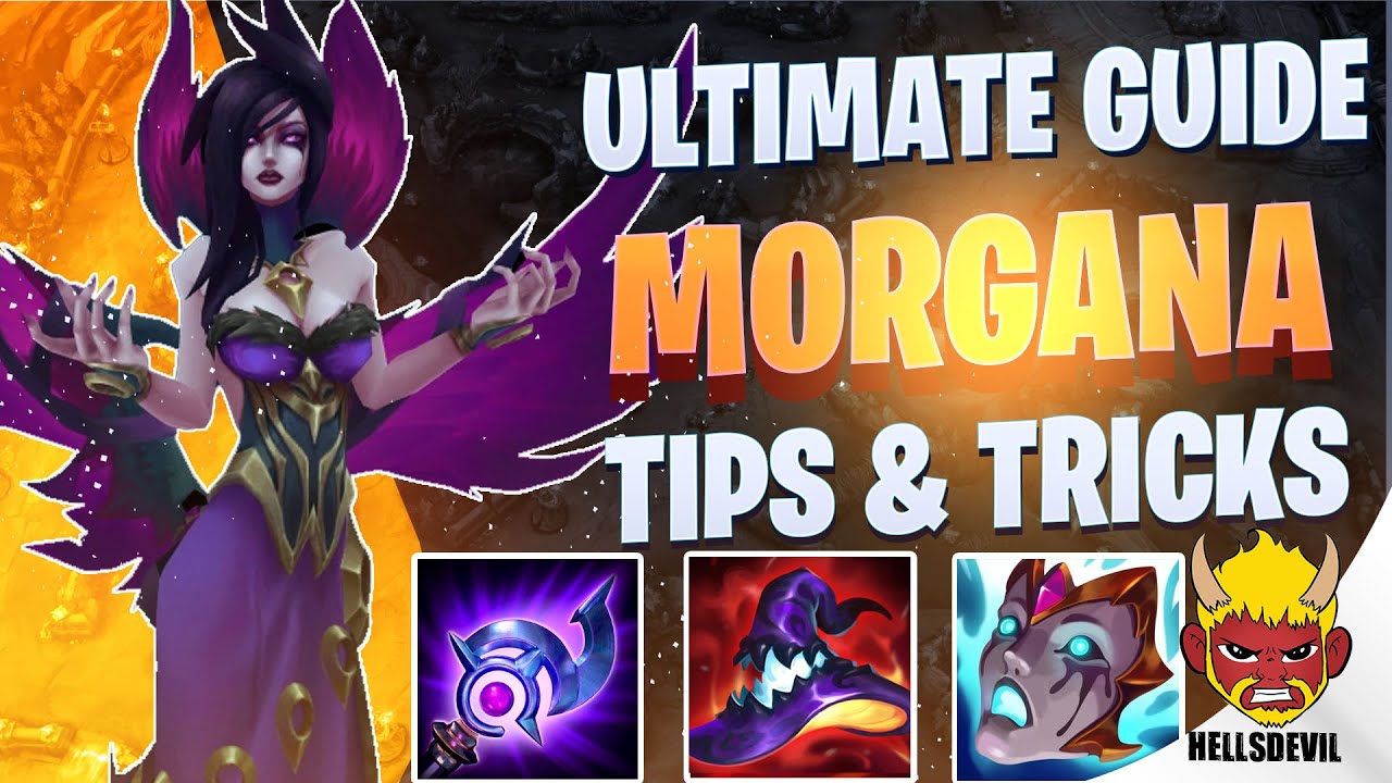 WILD RIFT ULTIMATE MORGANA GUIDE | TIPS & TRICKS | Guide & Build