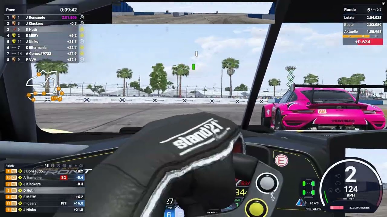Le Mans Ultimate Sebring 20 Minuten GTE Corvette