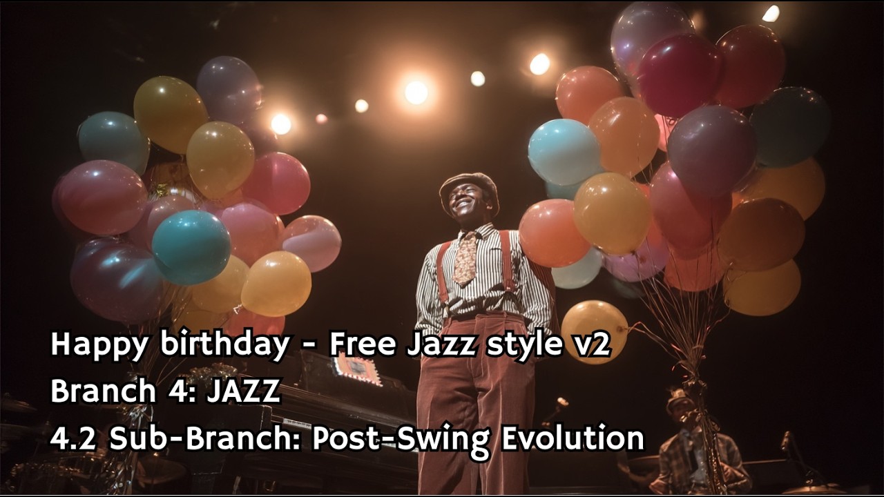 Happy birthday - Free Jazz style v2