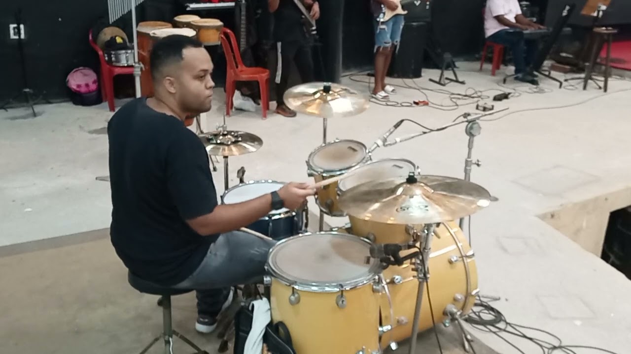 O Novo de Deus | Drum Cam 2 - Magno Drums 🎧