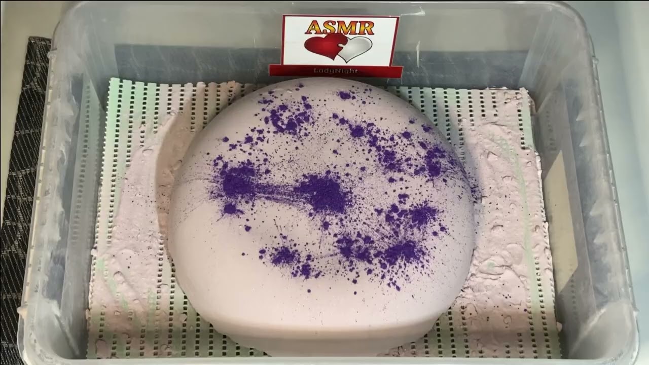#ASMR 2 Baking Soda Crunch Videos #422