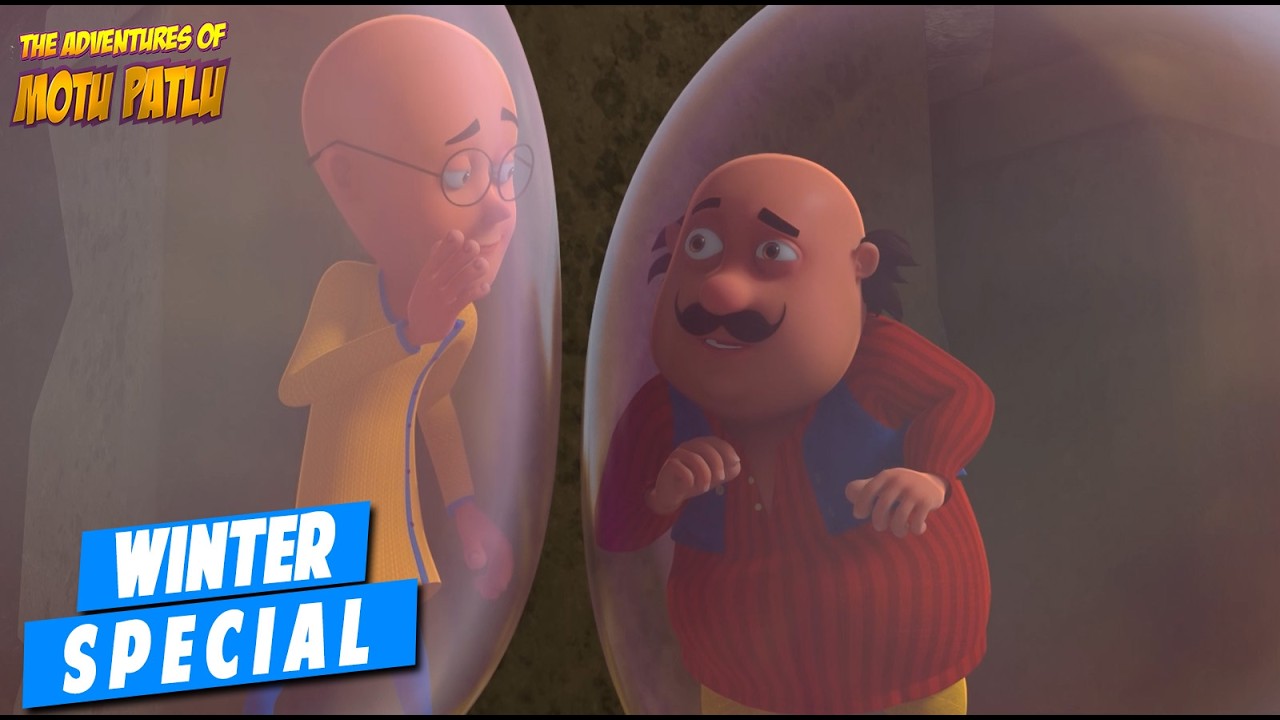 Motu Patlu : Motu Patlu Fase Balloon Ke Undar | Winter Special | Hindi Cartoon Motu Patlu