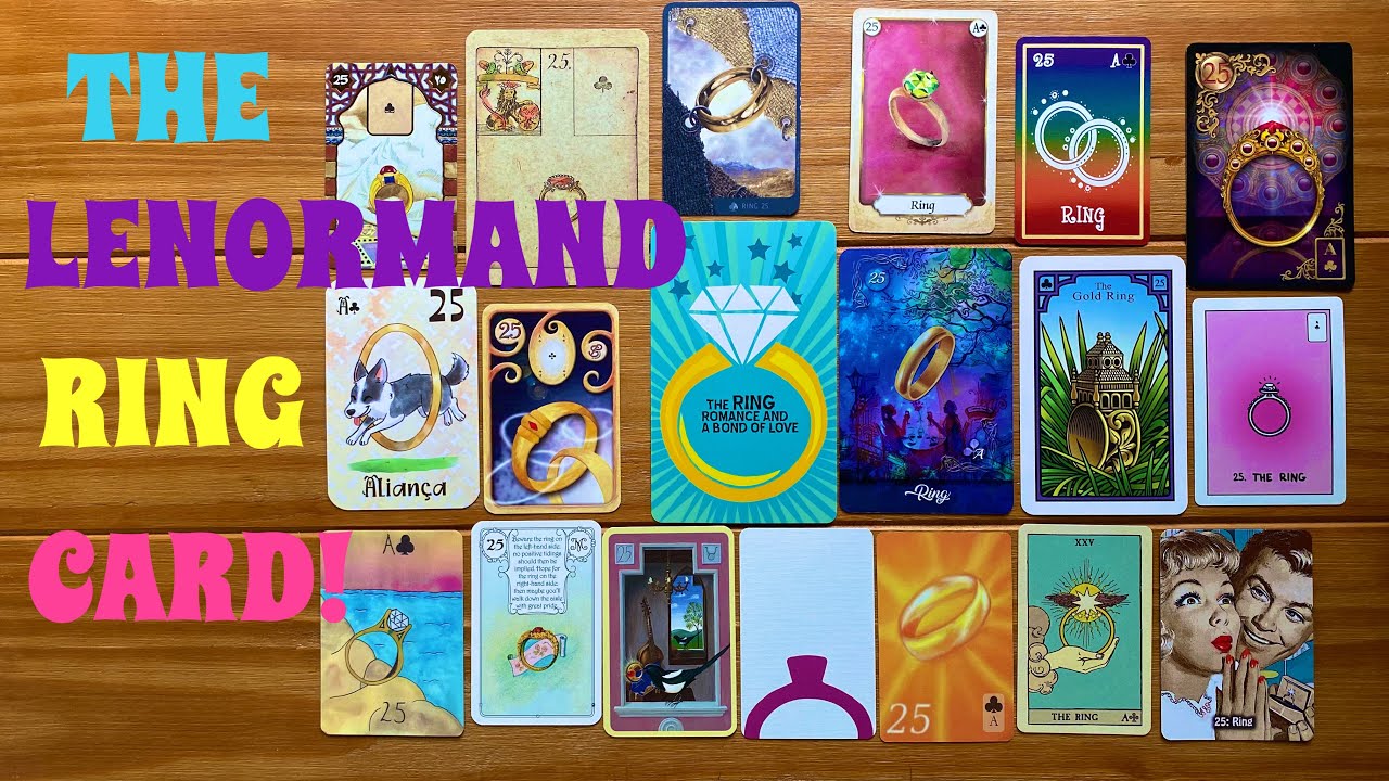 Everything you need to know about the Petit Lenormand Ring card!