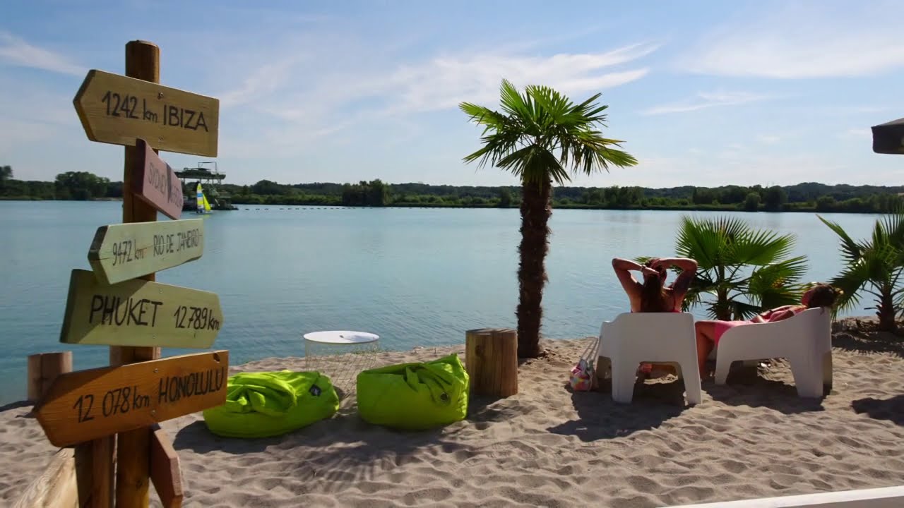 Lauterbourg Alsace France Campingplatz Les Mouettes und See 7-2020 Teil 7/7
