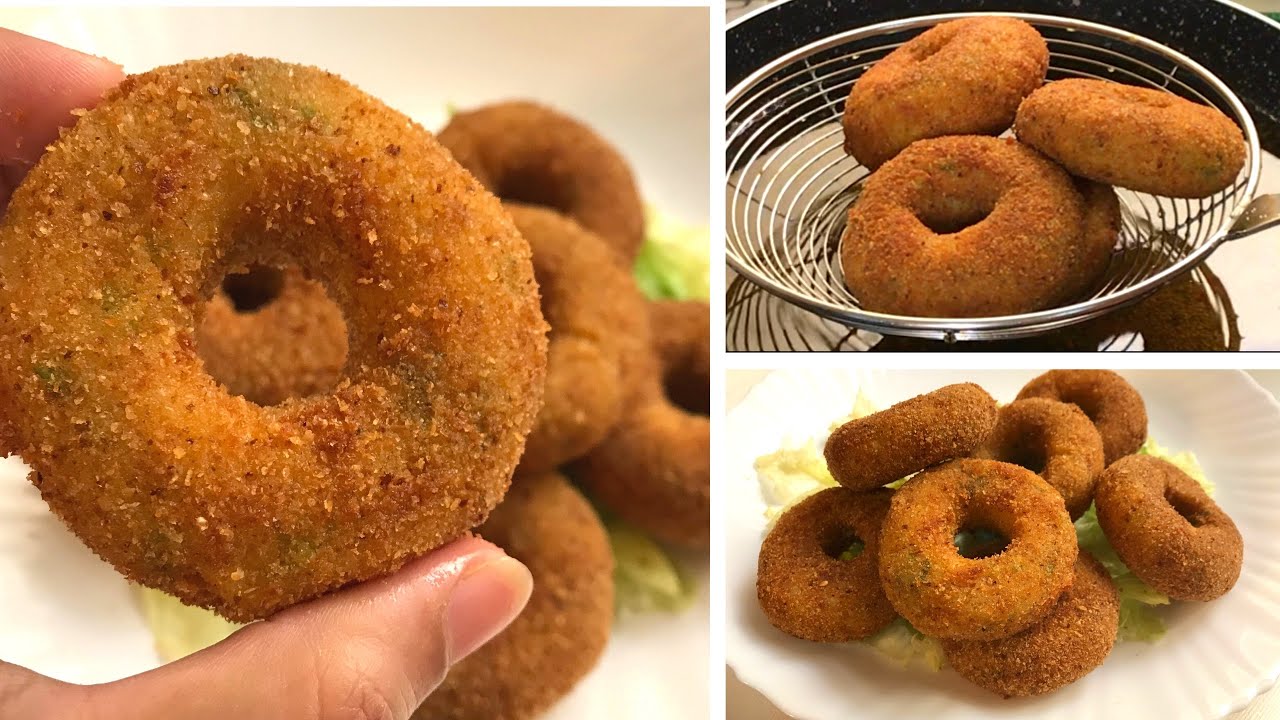 Aloo Donuts Recipe I Potato Donuts I Potato Doughnuts Recipe ❤️