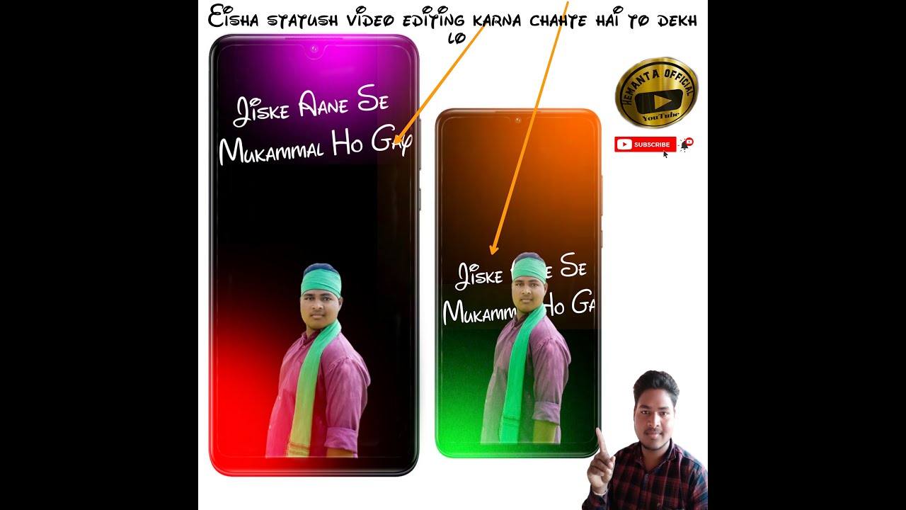 swipe up down Wala style font Statush video editing Tutorial video