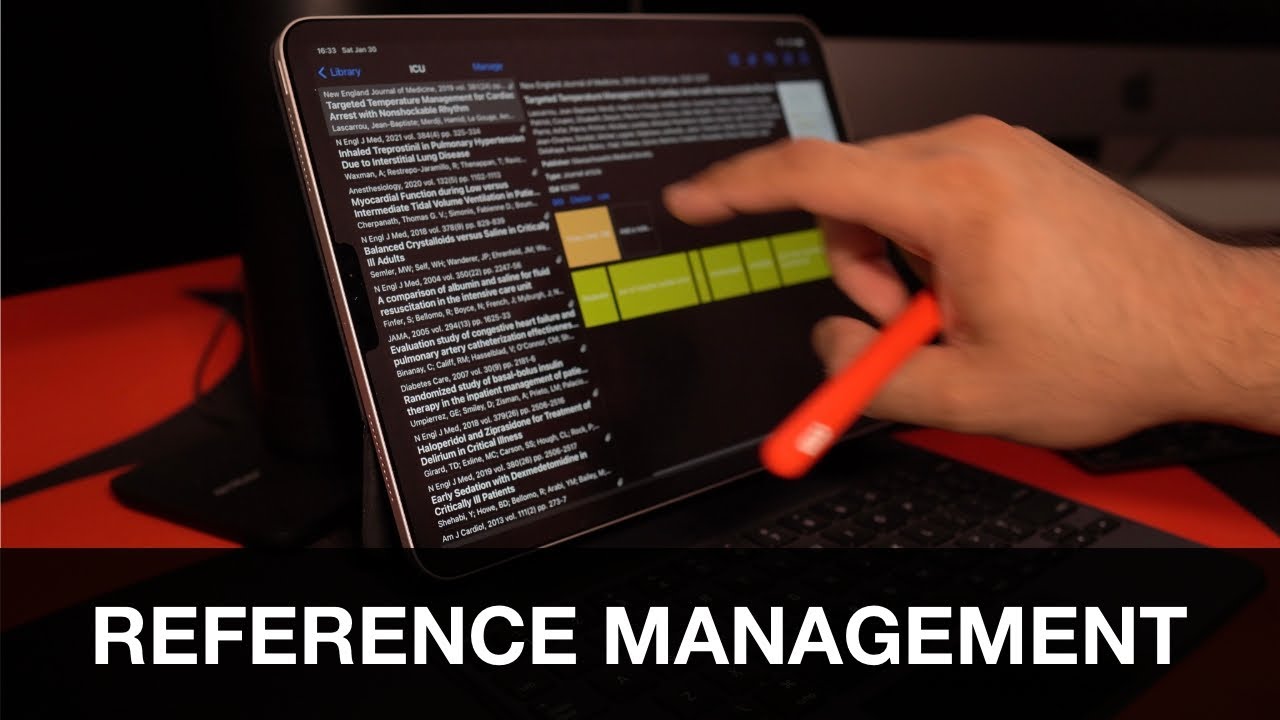 Organizing The Evidence With Reference Management Software