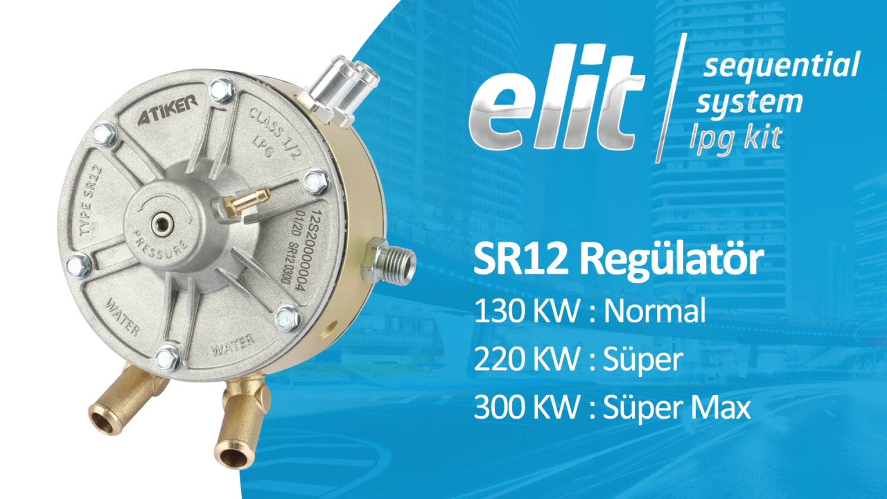 ATİKER  ELİT !! sıralı sistem LPG & CNG  kit. tanıtım ve malzeme özellikleri.