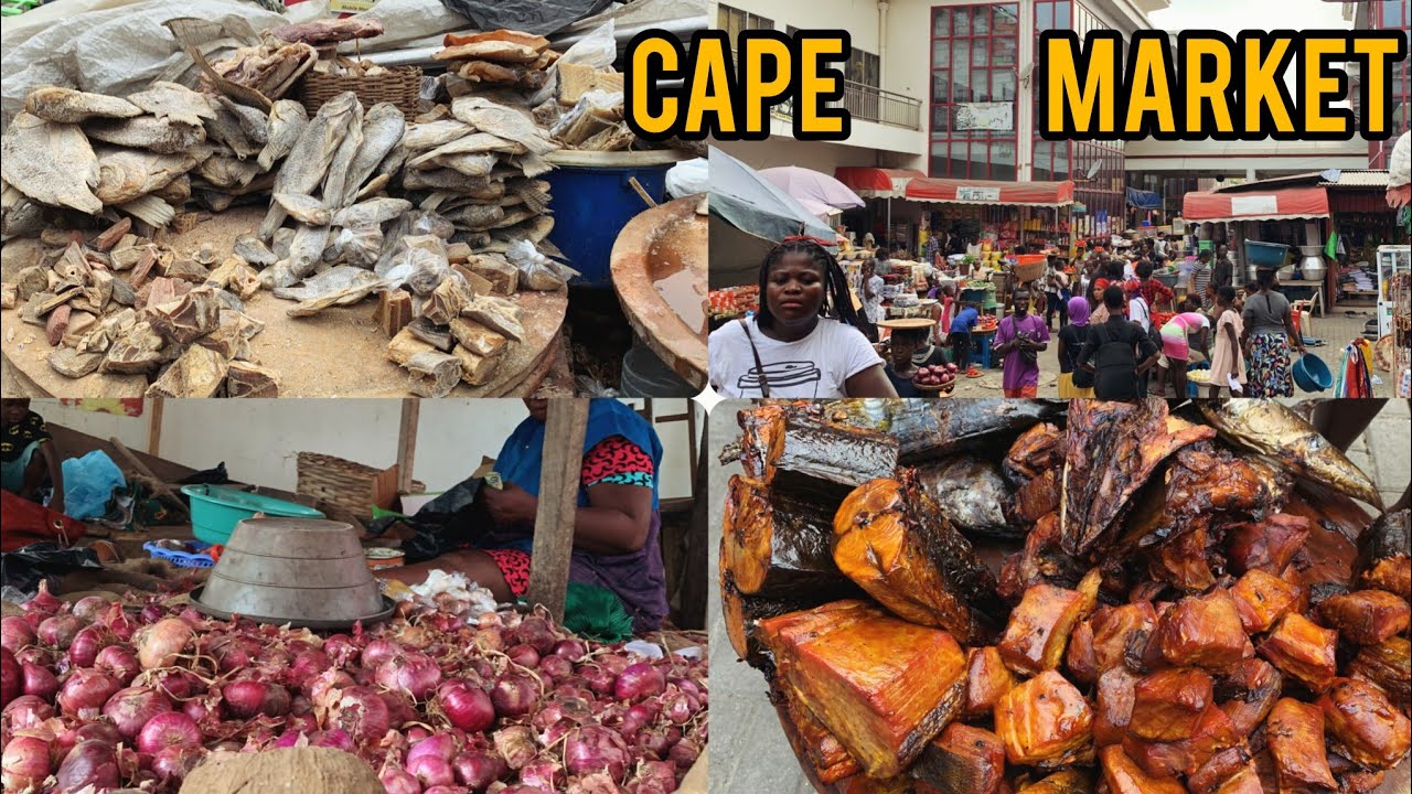 A Day at Kotokobra Market: Cape Coast's Vibrant Marketplace