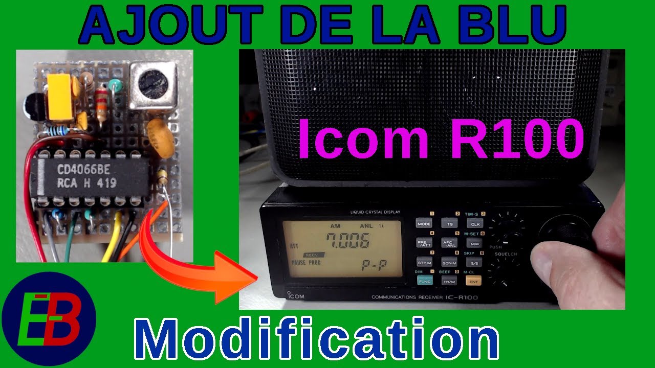 EB_#573 Modification - Ajout d'un BFO de BLU au récepteur Icom IC-R100