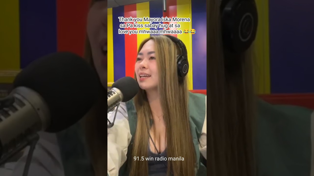 MAYORA ISKA MORENA THANK YOU SA PA KISS SABAY HUG 🤗