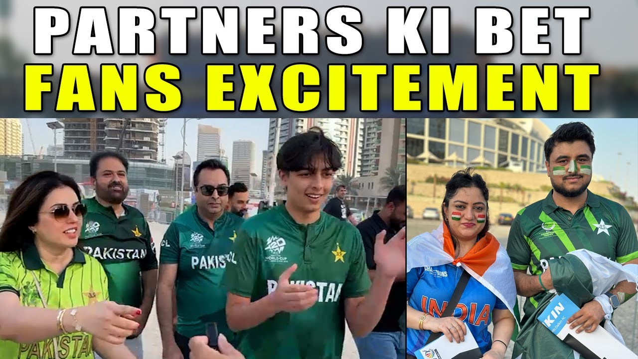 Fans excitement outside dubai stadium | Pak Indian Business Partner Interview | Asia cup 2025 Final