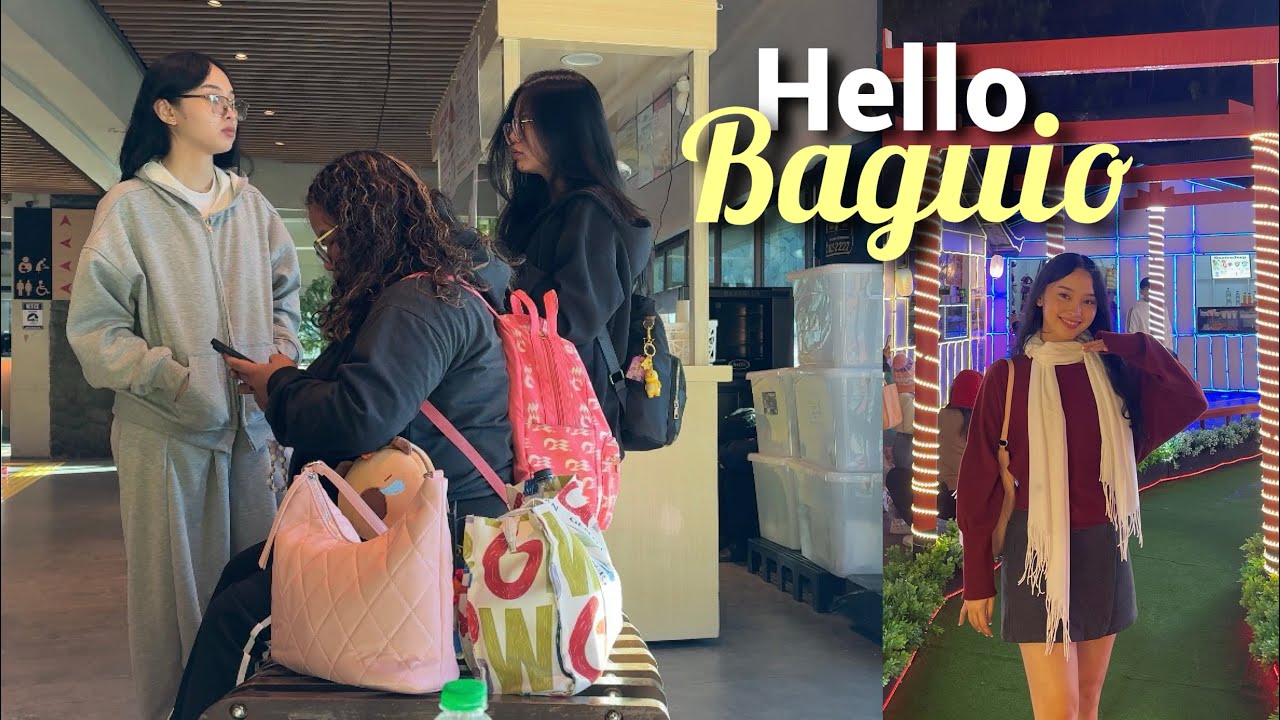 BAGUIO | with friends, exchange gift, Christmas village and lots of yapping
