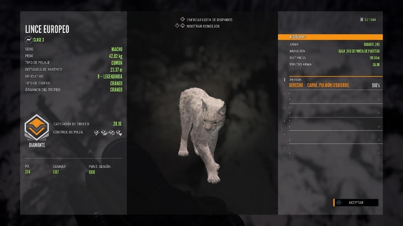 the Hunter: Call of the Wild- Lince Diamante