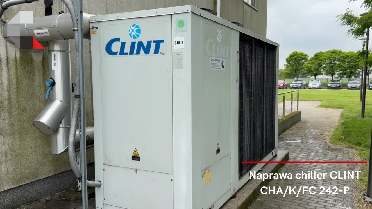 Naprawa agregatu wody lodowej Clint | Serwis i naprawa chiller Clint |  ChillerTech