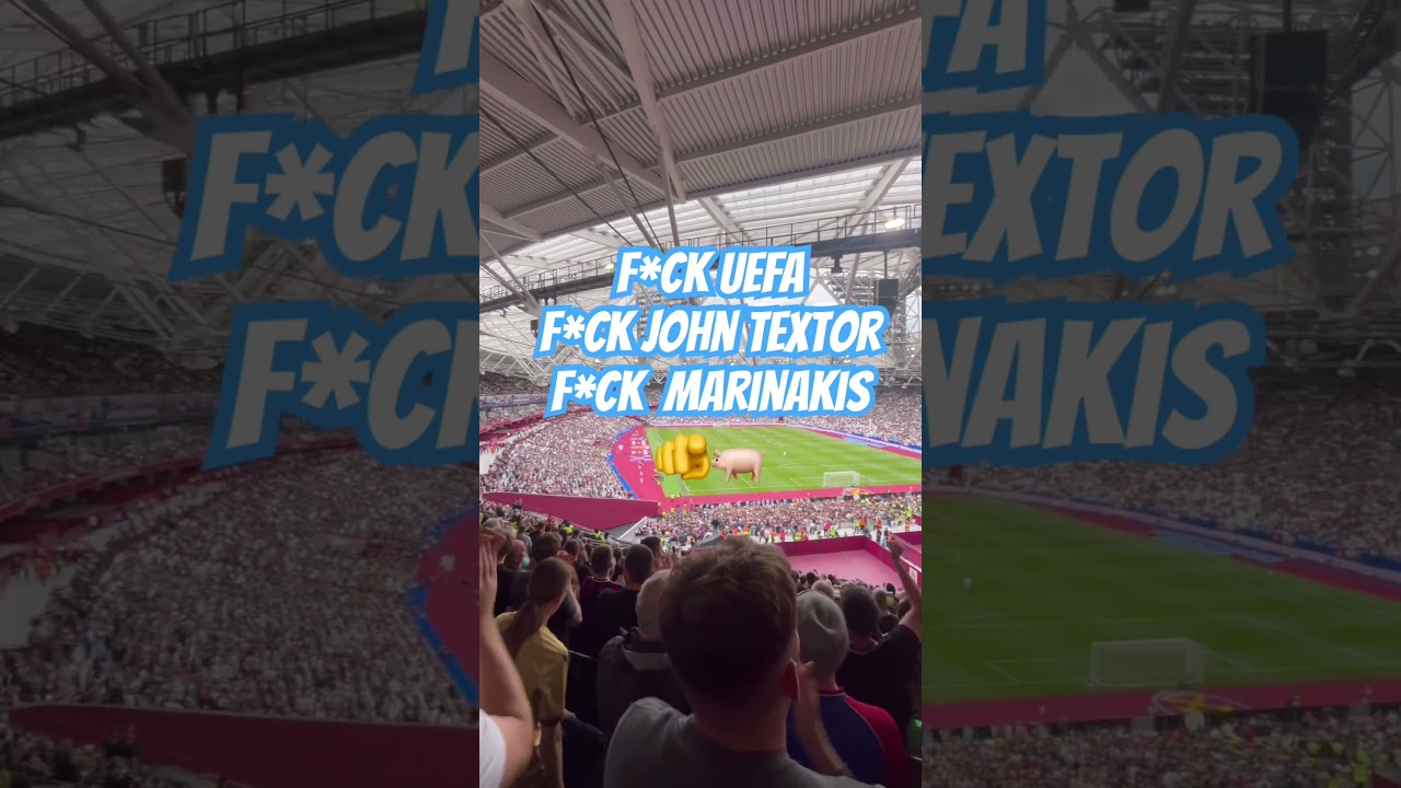 F*ck UEFA, F*ck John Textor, F*ck Marinakis. West Ham 1-2 Crystal Palace 20.09.25