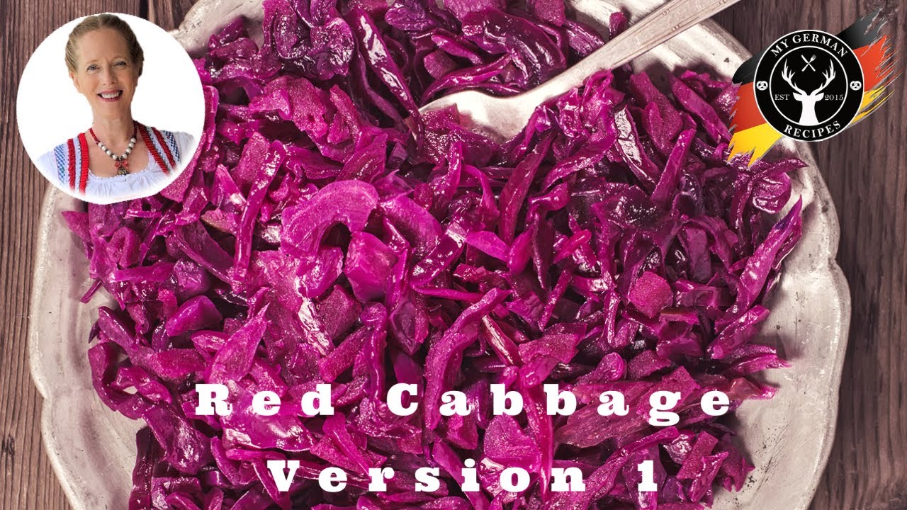 Настоящая немецкая красная капуста / Вариант 1 — Rotkohl ✪ MyGerman.Recipes
