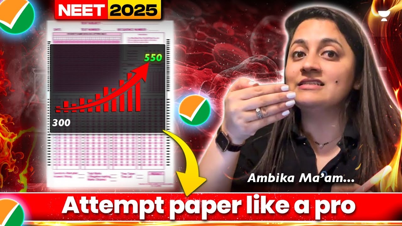 TOPPER'S EXAM HACK 🔥| ATTEMPT NEET 2025 LIKE A TOPPER