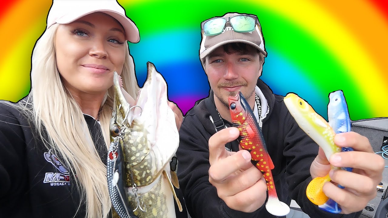 HOW MANY COLOURS CAN WE CATCH PIKE ON? | Team Galant