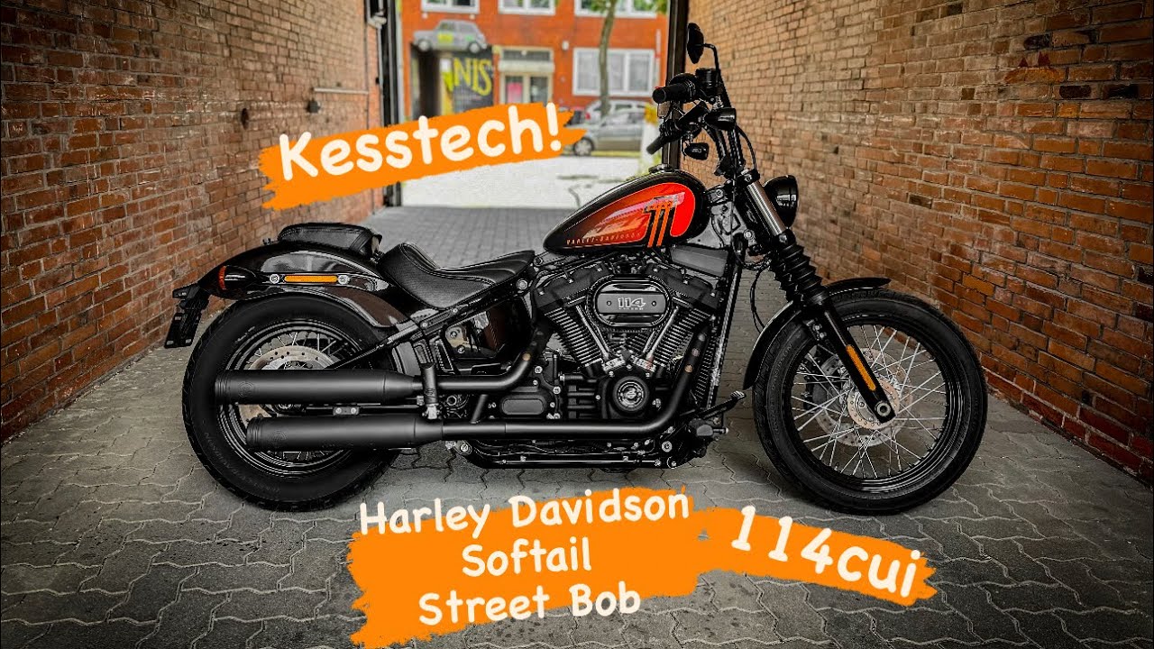 Harley Davidson Street Bob 114 M8 2021er Kesstech