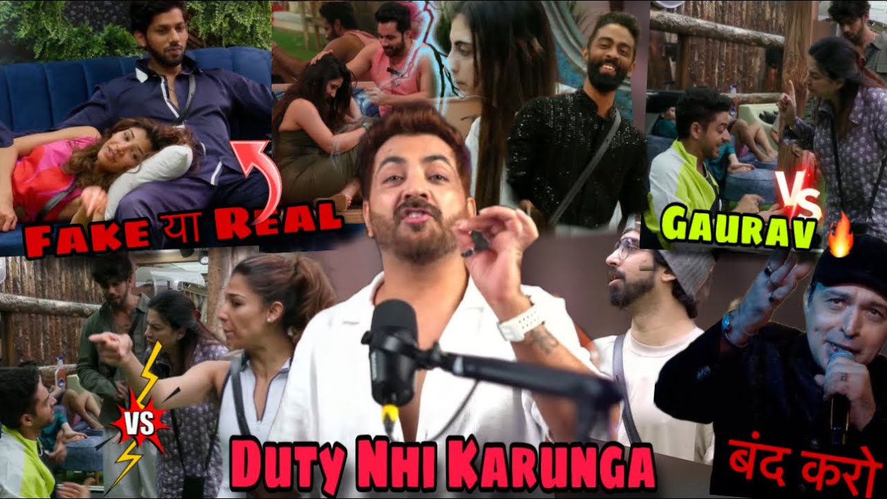 #biggboss19 #58 GAURAV🔥VS BASEER NEHAL AMAAL KUNICKAA VS FARHANA😱NEHAL BASEER FAKE LOVE⁉️ABHISHEK🤦